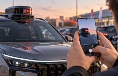 Car lidar sensors can damage smartphone cameras at close range, especially when zooming