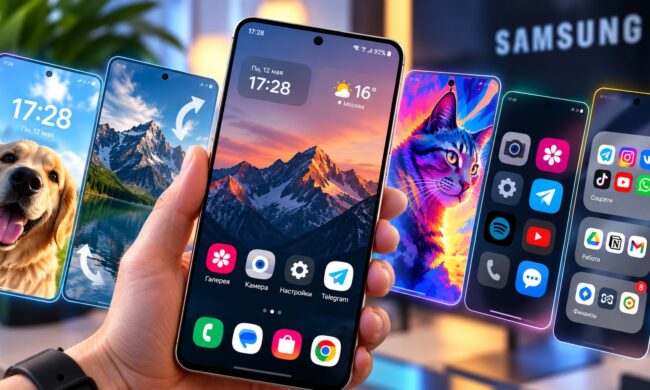 Five Ways to Customize a Samsung Galaxy Home Screen, From Motion Photo Wallpapers to a 7×7 Grid