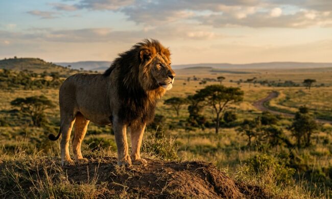 Why Lions Have Manes: A Signal to Rivals and Mates, Not Neck Armor